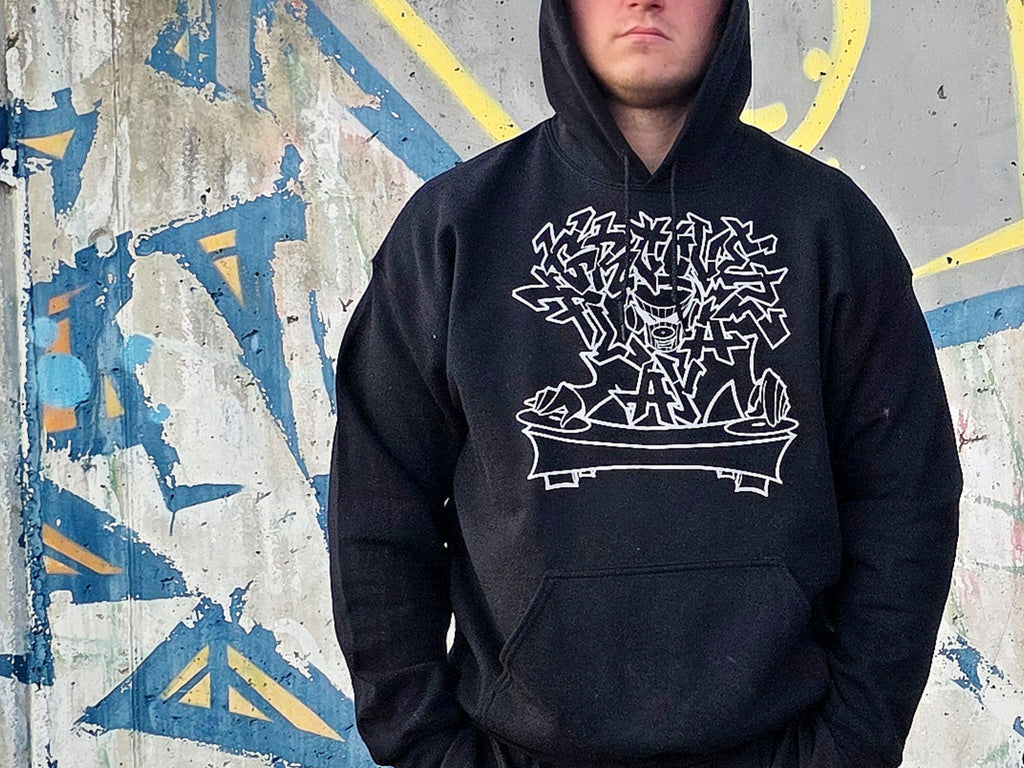 FUNKY GROOVEPLAYAZ DJ black hoodie