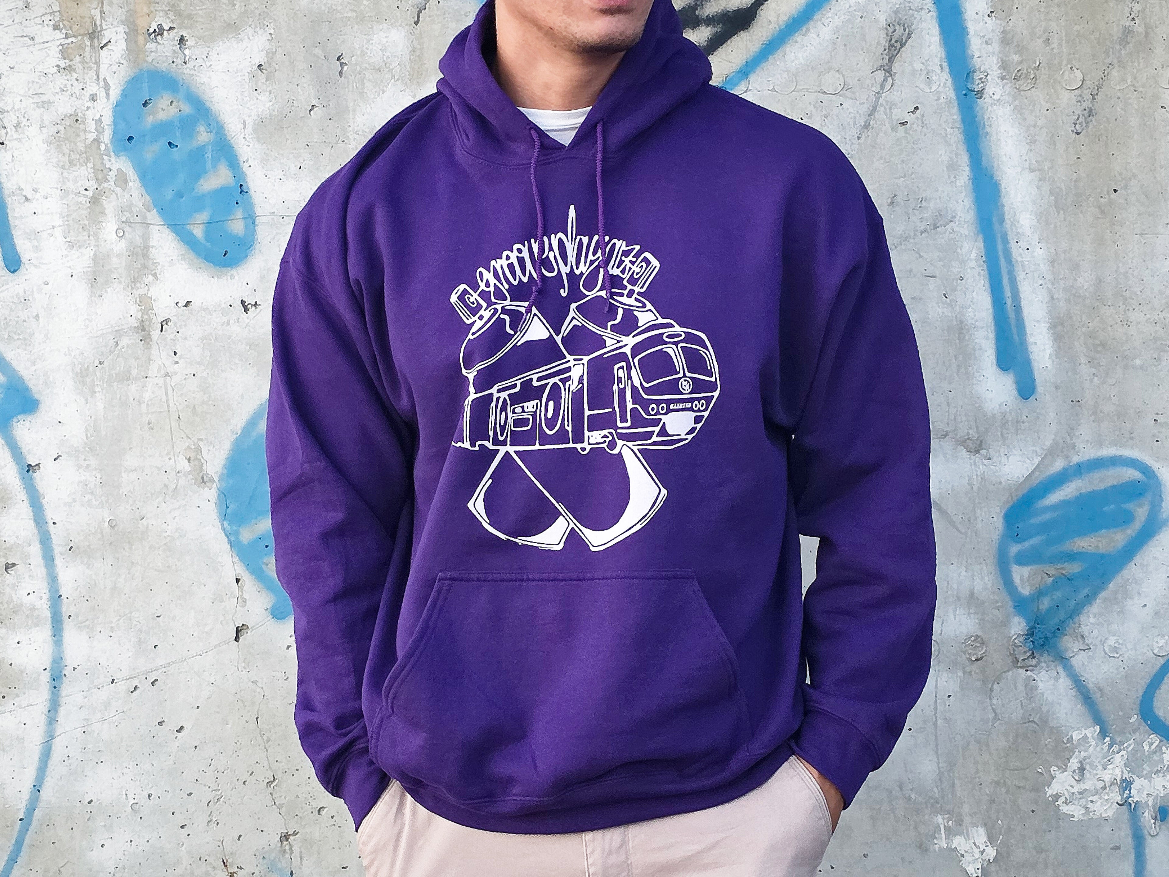 GroovePlayaz Zagreb S Bahn hoodie