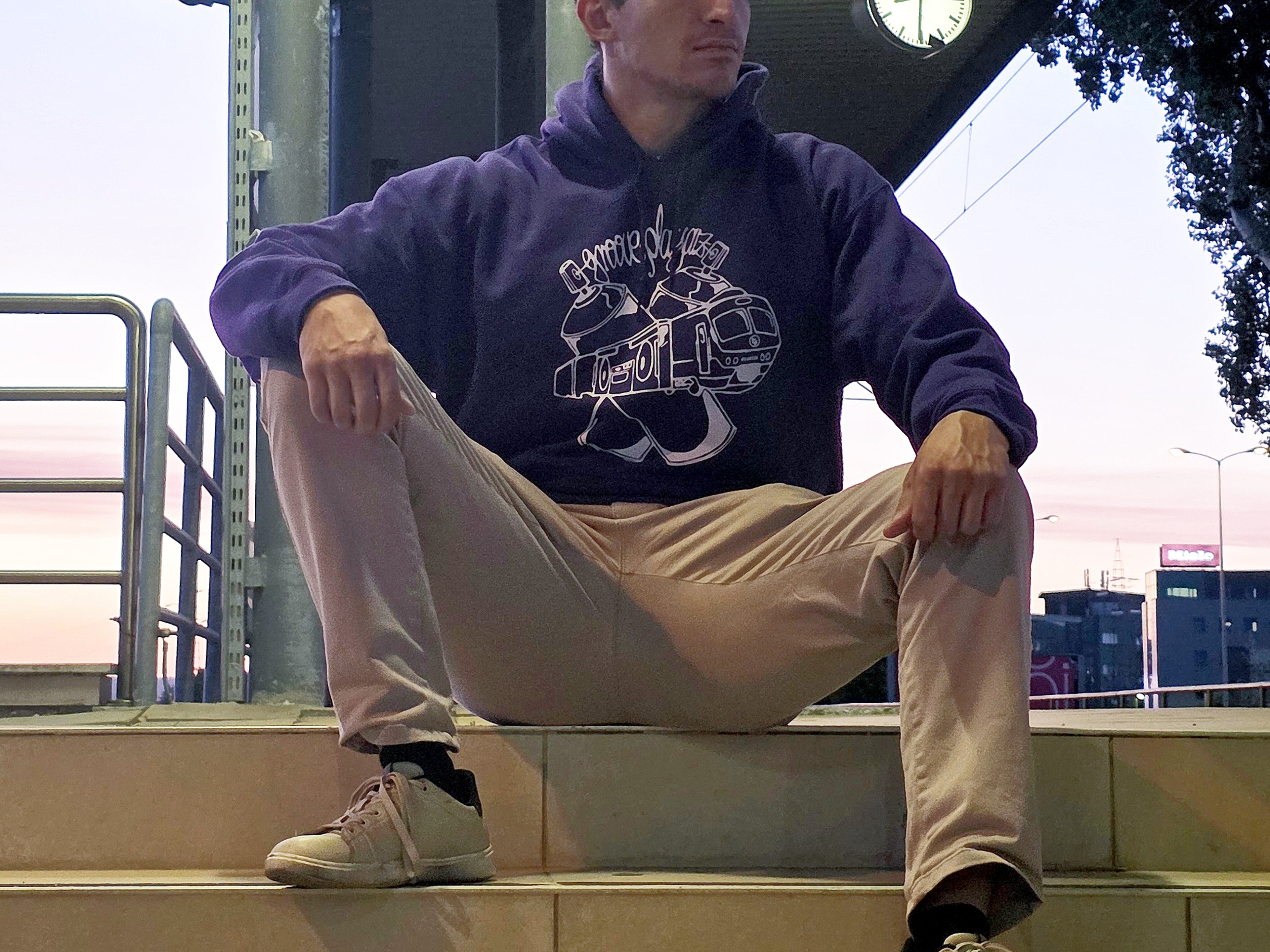 GroovePlayaz Zagreb S Bahn hoodie